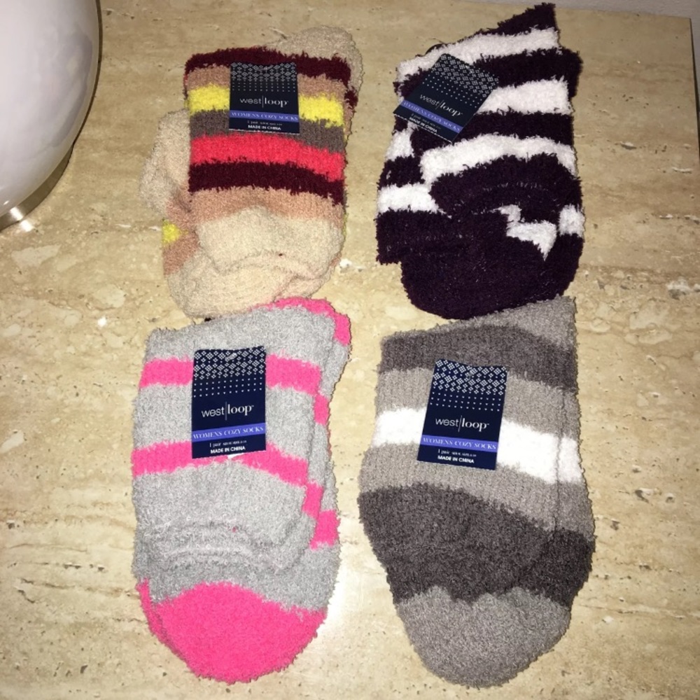 West Loop women’s Cozy Socks Size 1-10 one size
